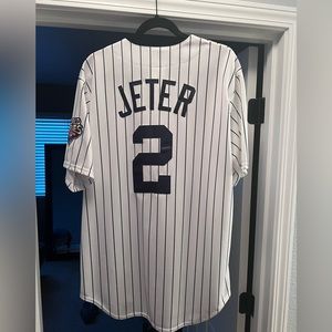 Derek Jeter 2009 World Series Jersey with Patch